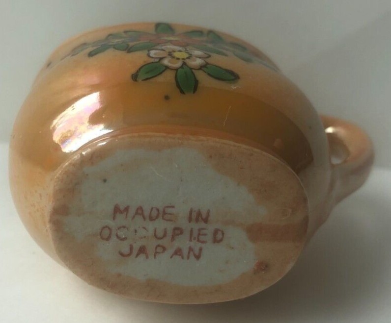 Vintage Made In Occupied Japan Miniature Tea Set
