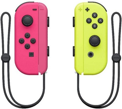 Official Joy Cons Pink Yellow Japan Import for Nintendo