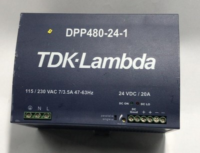   TDK-LAMBADA DPP480-24-1 POWER SUPPLAY