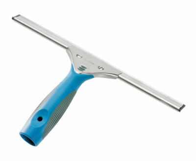 Ettore  ProGrip  10 in. W Stainless Steel  Squeegee