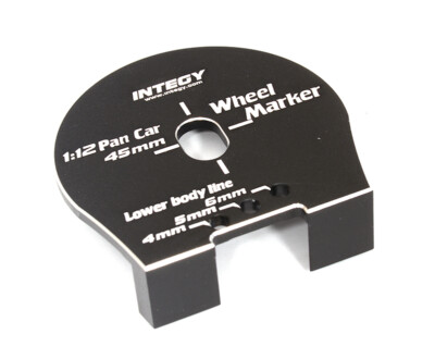 Precision CNC Machined Aluminum Wheel Well Marker Designed for 1/12 Scale
