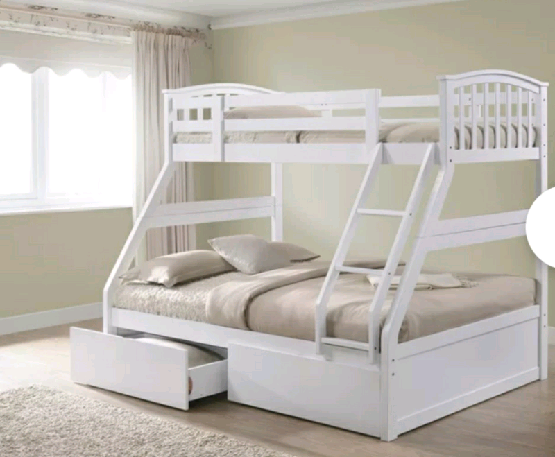 Triple Bunk bed white in Newbury, Berkshire Gumtree