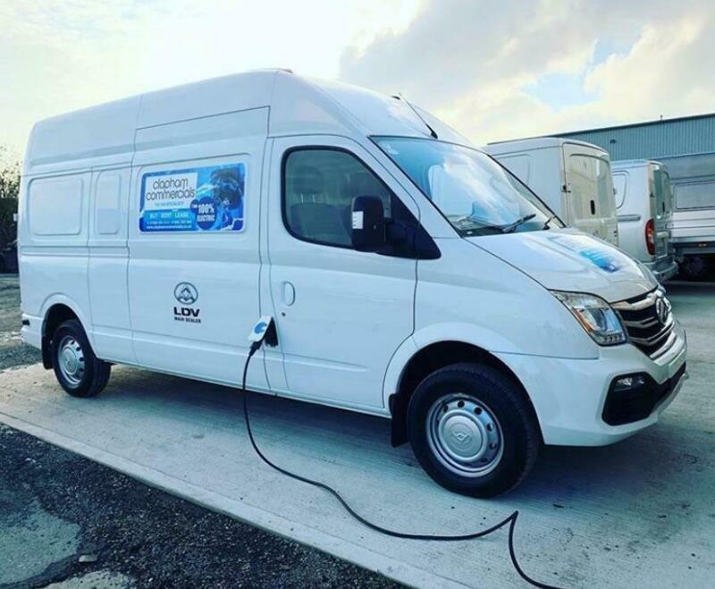 2019 LDV V80 100 ELECTRIC PANEL VAN 6 door Van in Wigginton, North