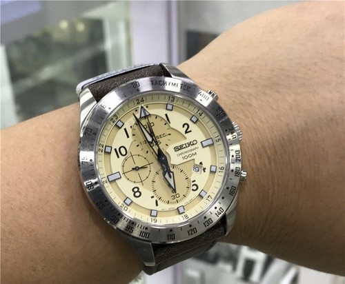 Pre-owned Seiko Sndh43p1 Quartz Mens Watch + Worldiwde Warranty Us4