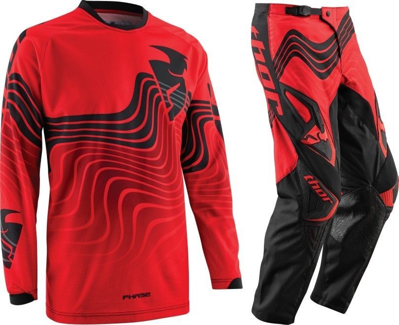 Red Motocross & Off-Road Clothing Kits & Sets