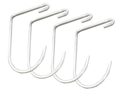 RACK YOUR GARAGE Overhead Rack Hooks for Hanging from Ceiling Rack and Wall S...