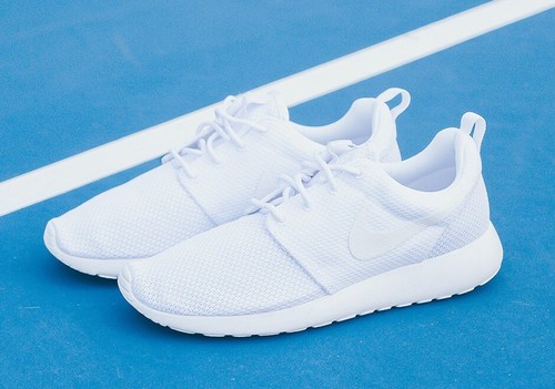 Кроссовки для бега Nike Roshe One Men s 13 размера, белый спортивный тренажер #1112