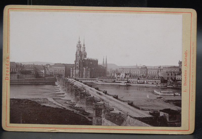 Photo, Rommler & Jonas. Allemagne, Dresden, Alstadt 1890