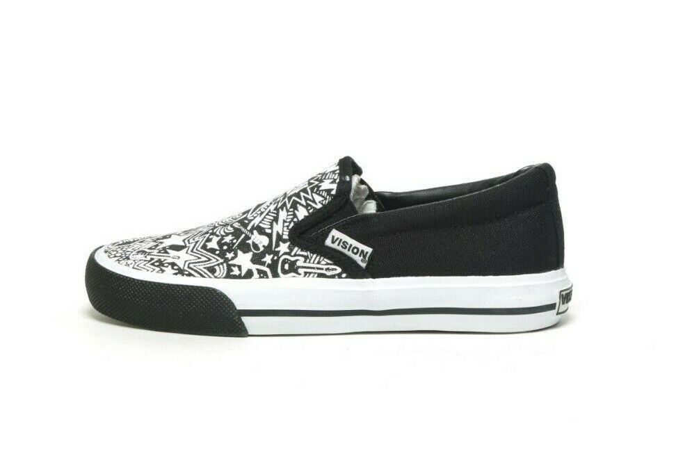 VINTAGE 2007 VISION STREETWEAR Women's Rock Slip-On 334977