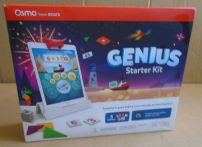 Osmo - Genius Starter Kit for iPad & iPhone - FIVE Educational Learning Games