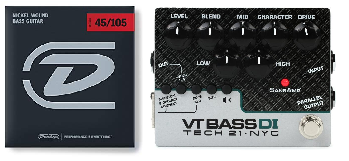 Tech 21 NYC SansAmp VT Bass DI Pre-amp Pedal Analog Direct Tech 21 NYC SansAmp VT Bass DI Pre-amp Pedal Analog Direct