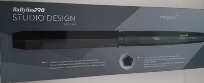 BaByliss Pro Studio Design Series 1.25 Inch Crimpcurl - BCI005UC New In Box