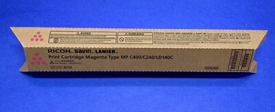Genuine Ricoh Savin Lanier Toner 841726 Magenta MP C400 MP C401 C240 LD140C