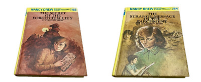 Strange Message in the Parchment &  Secret Of The Forgotten City  by Nancy Drew