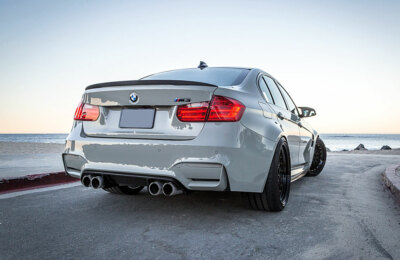 BMW F30 3 Series F80 M3 ABS Euro Rear Trunk Spoiler Lip Wing Sport Trim Lid M