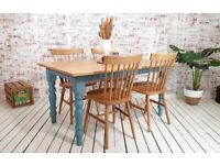 Prime Oak Dining Kitchen Set with Extending Table and Spindle Chairs