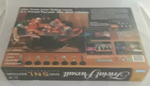 Trivial Pursuit SNL Saturday Night Live DVD Edition,Board Game, 2004, New Sealed