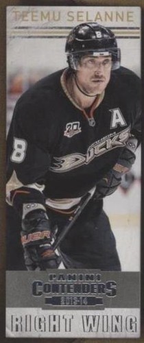 2013-14 Panini Playoff Contenders - Teemu Selanne #12