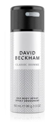David Beckham Classic HOMME Deo Body Spray Deodorant 150ml | eBay