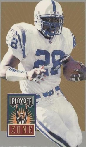 1996 Playoff Trophy Contenders Marshall Faulk #PZ-16
