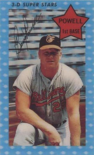 1971 Kellogg's 3-D Super Stars - Boog Powell #20