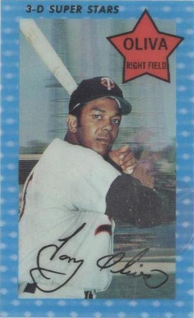 Kellogg's 1971 3-D Super Stars - Tony Oliva #12