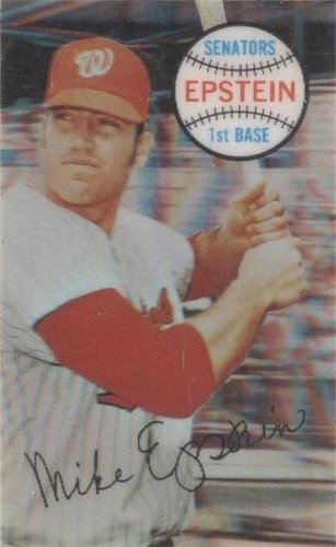 1970 Kellogg's 3-D Super Stars - Mike Epstein #24