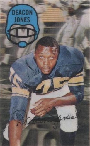 1970 Kellogg's 3-D Super Stars Deacon Jones #38