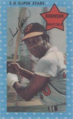 1971 Kellogg's 3-D Super Stars - Frank Robinson #15
