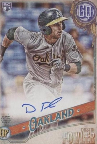 2018 Topps Gypsy Queen - Dustin Fowler #GQA-DF