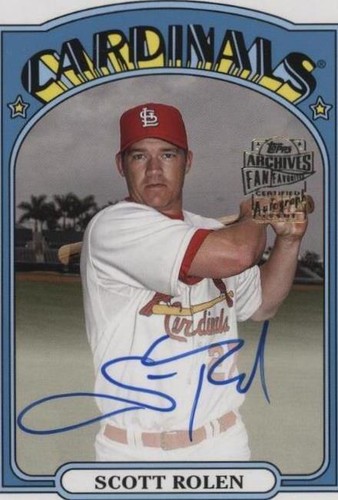 2023 Topps Archives - Scott Rolen #72FF-SR