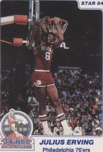 1984 Star Julius Erving Basketball #8 NBA MVP 1981 NM/MT | eBay
