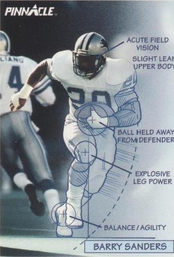 1991 Pinnacle Barry Sanders #358