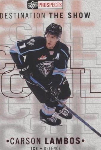 2021-22 Upper Deck CHL - Carson Lambos #A1