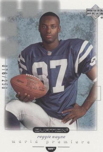 2001 Upper Deck Ovation Reggie Wayne #148