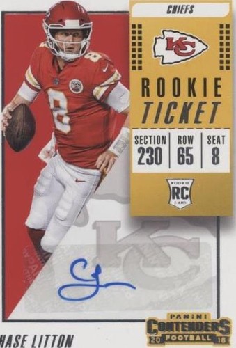 2018 Panini Contenders Chase Litton #308