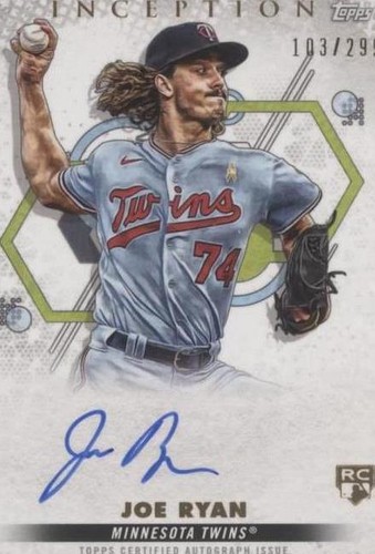 2022 Topps Inception - Joe Ryan #BRES-JRY