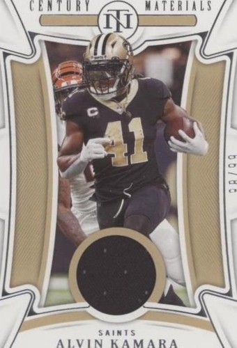 2022 Panini National Treasures Alvin Kamara #CEN-AKA