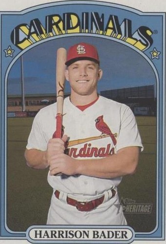 2021 Topps Heritage - Harrison Bader #408