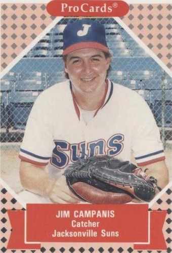 1991 ProCards Tomorrow's Heroes - Jim Campanis Jr. #143