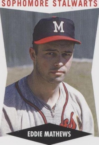 2023 Topps Throwback Thursday #TBT - Eddie Mathews #18