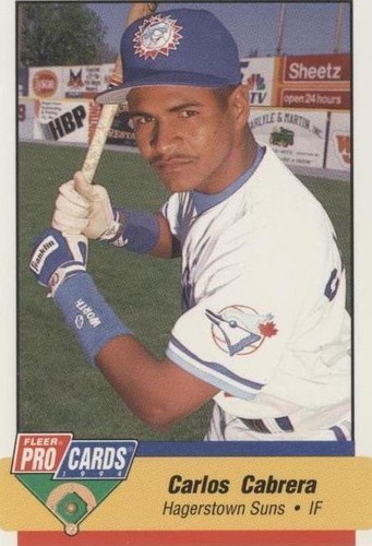 1994 Fleer ProCards Minor League - Carlos Cabrera #2736