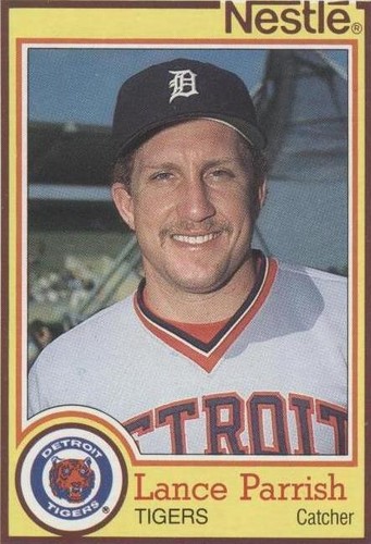 1984 Topps Nestle Dream Team - Lance Parrish #8