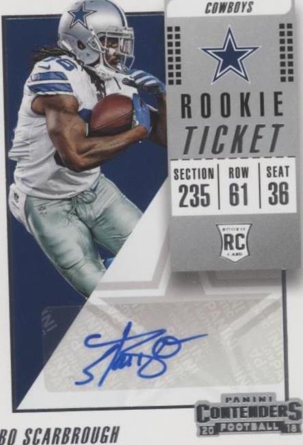 2018 Panini Contenders Bo Scarbrough #293