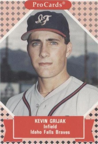 1991 ProCards Tomorrow's Heroes - Kevin Grijak #197