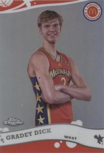2022 Topps Chrome McDonald's All American - Gradey Dick #2K6-9