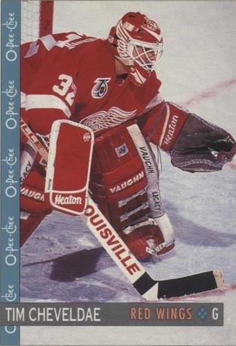 1992-93 O-Pee-Chee - Tim Cheveldae #128