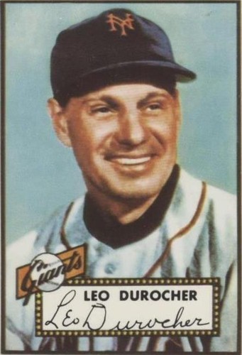 1983 Topps 1952 Reprint Series - Leo Durocher #315