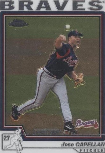 2004 Topps Chrome Traded & Rookies - Jose Capellan #T143