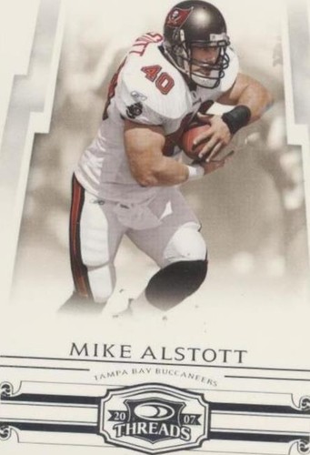 2007 Donruss Threads Mike Alstott #53
